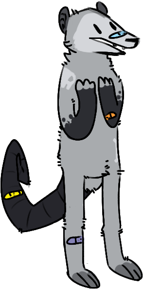 Loud Shrugging - Cartoon (320x600)