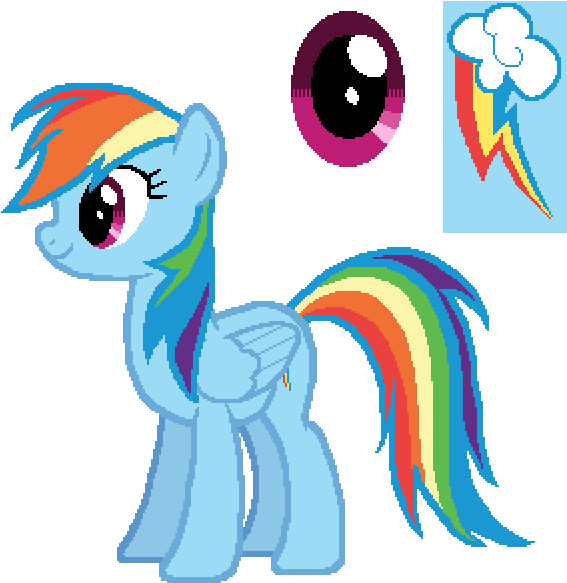 Rainbow Dash - Friendship Is Magic Rainbow Dash (600x600)