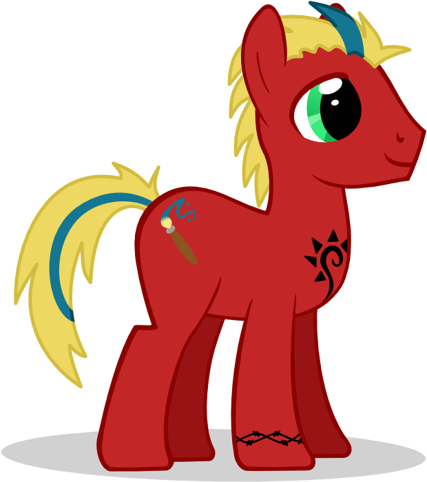Mlp Oc Oily Marker - Mlp Oc Vector (1000x707)