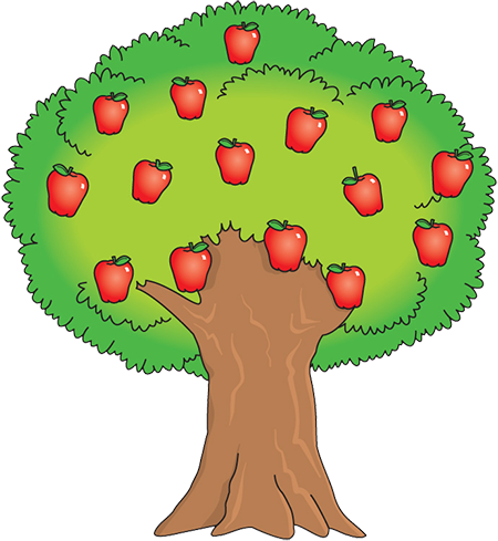 Apple Tree Natures Nightmare - Apple Tree Clipart (450x489)