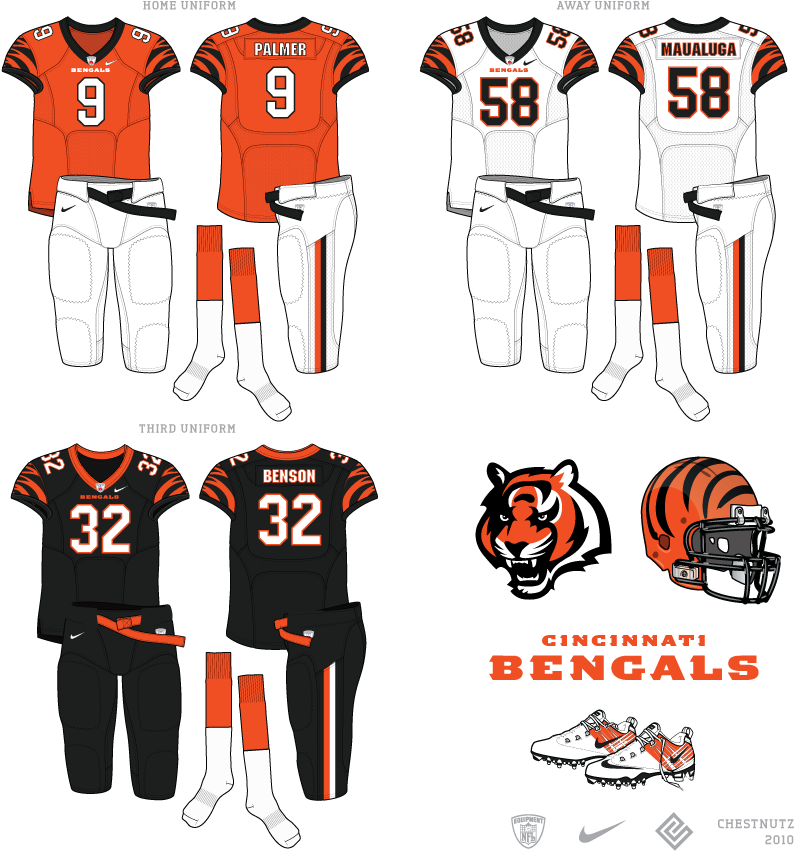 N Fl Concepts - Cincinnati Bengals (826x882)