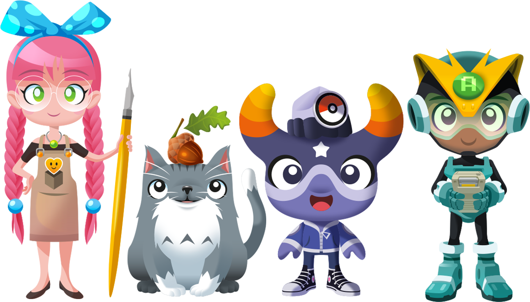 Character Design And Illustration Work For E-commerce - Cartoon (1081x617)