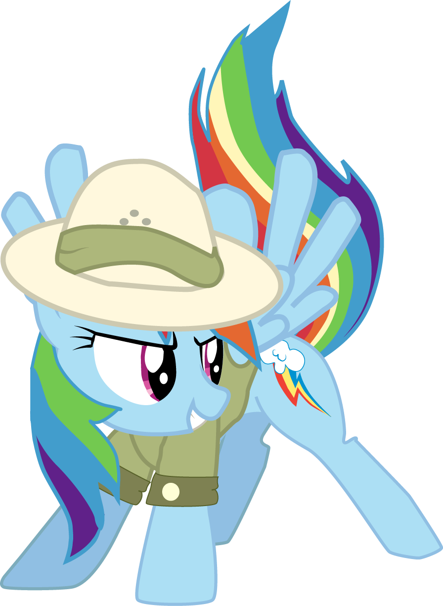 Daring Dash By Karson-rotek - Rainbow Dash Cutie Mark (896x1225)