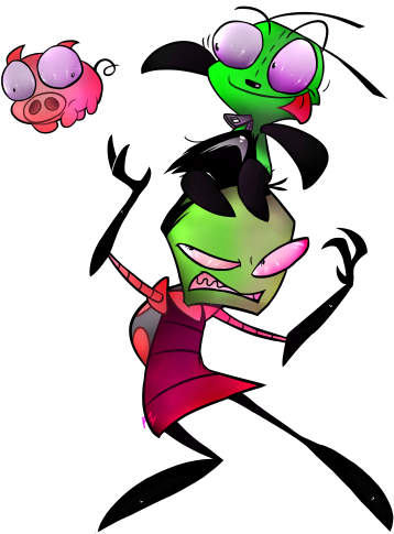 Invader Zim - Cartoon (500x500)