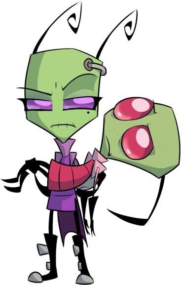 Invader Zim - Cartoon (400x602)