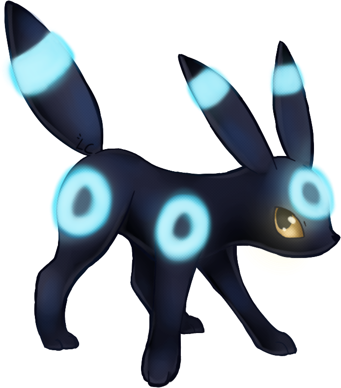 Pokemon Shiny Umbreon Png (735x869)