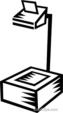 Overhead Projector Royalty Free Vector - Overheadprojektor Transparent (269x480)