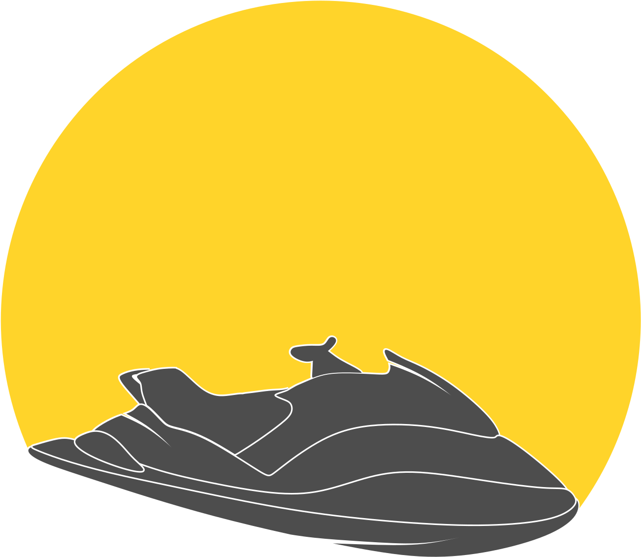 Jet Ski Logo Stock Vector - Logo (2000x2000)