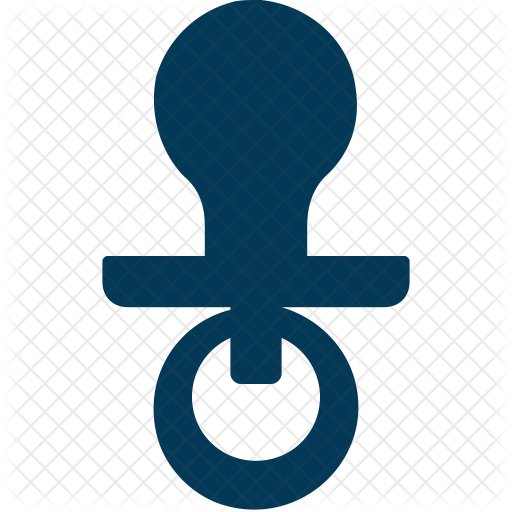 Pacifier Icon - Cross (512x512)