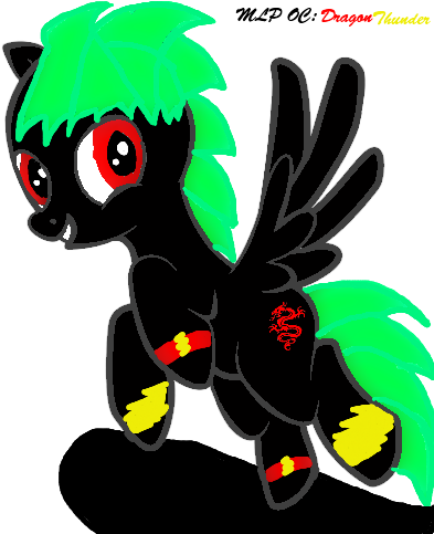 Mlp - Cartoon (408x483)