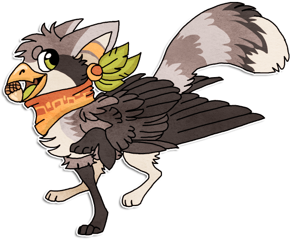 Acorn By Griffsnuff - Cartoon (629x513)