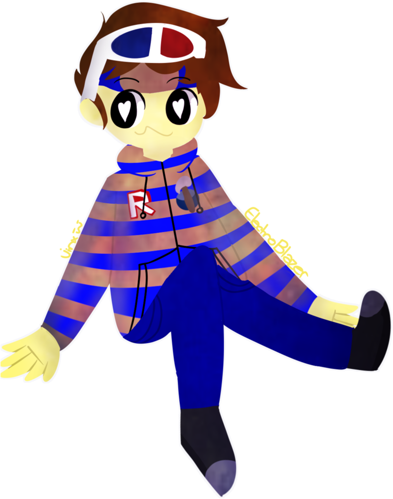 Electroblazer By Wxff Electroblazer - Cartoon (795x1005)