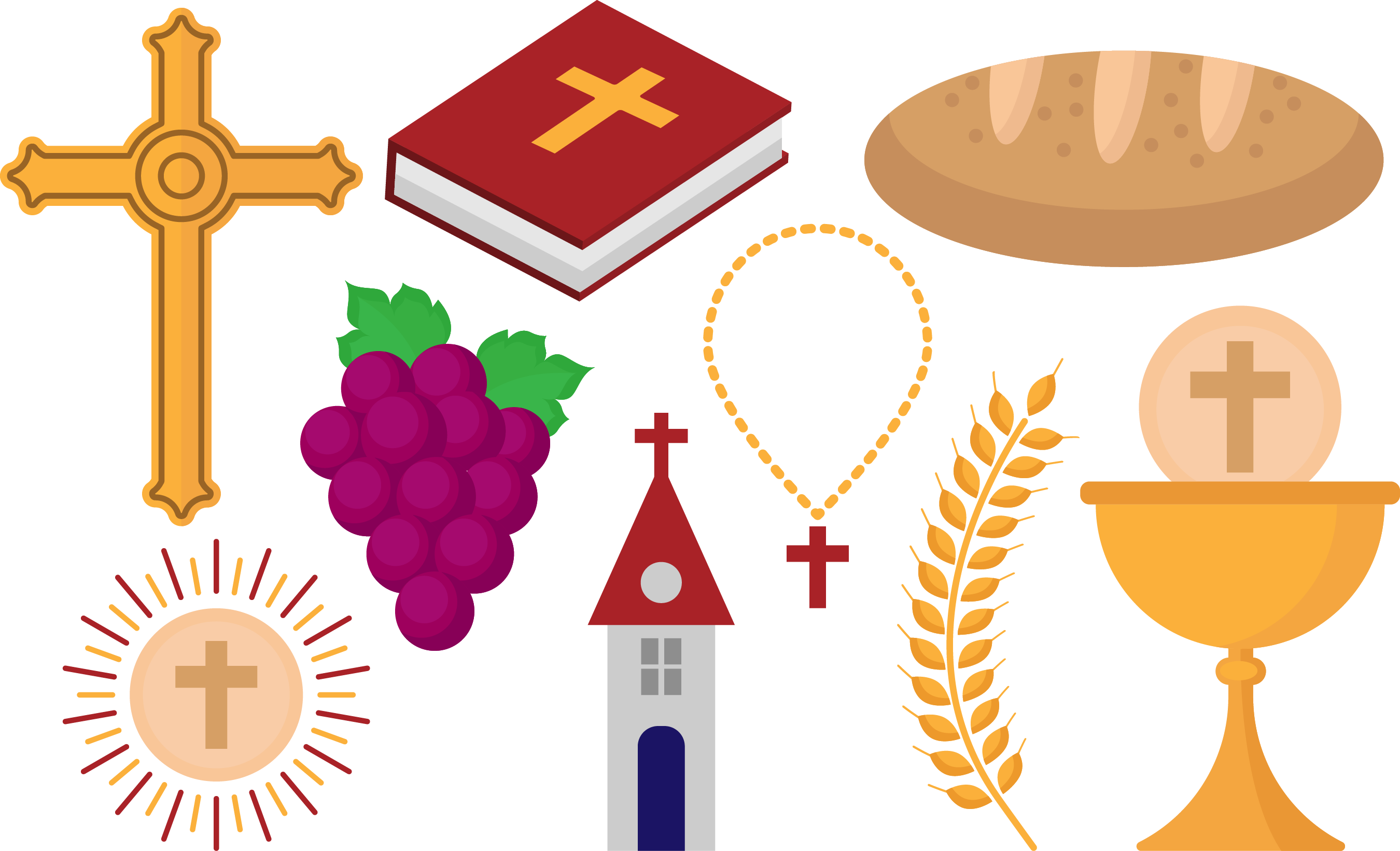Euclidean Vector Eucharist Plot Illustration - Vector Graphics (2700x1641)