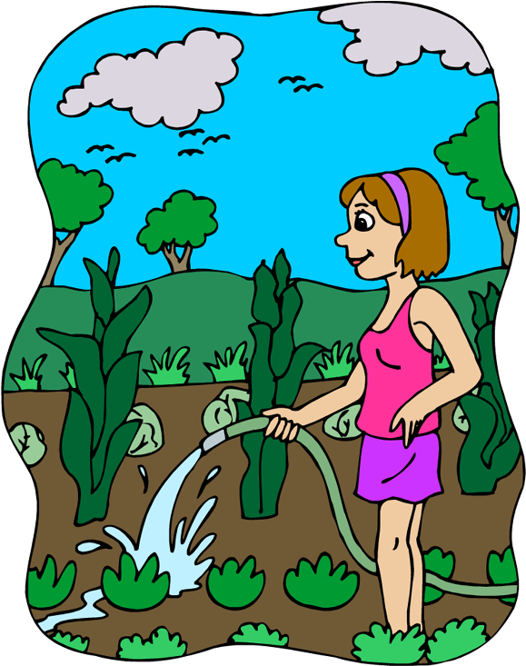 From Clipart - Com - Human Environment Interaction Clipart (583x750)