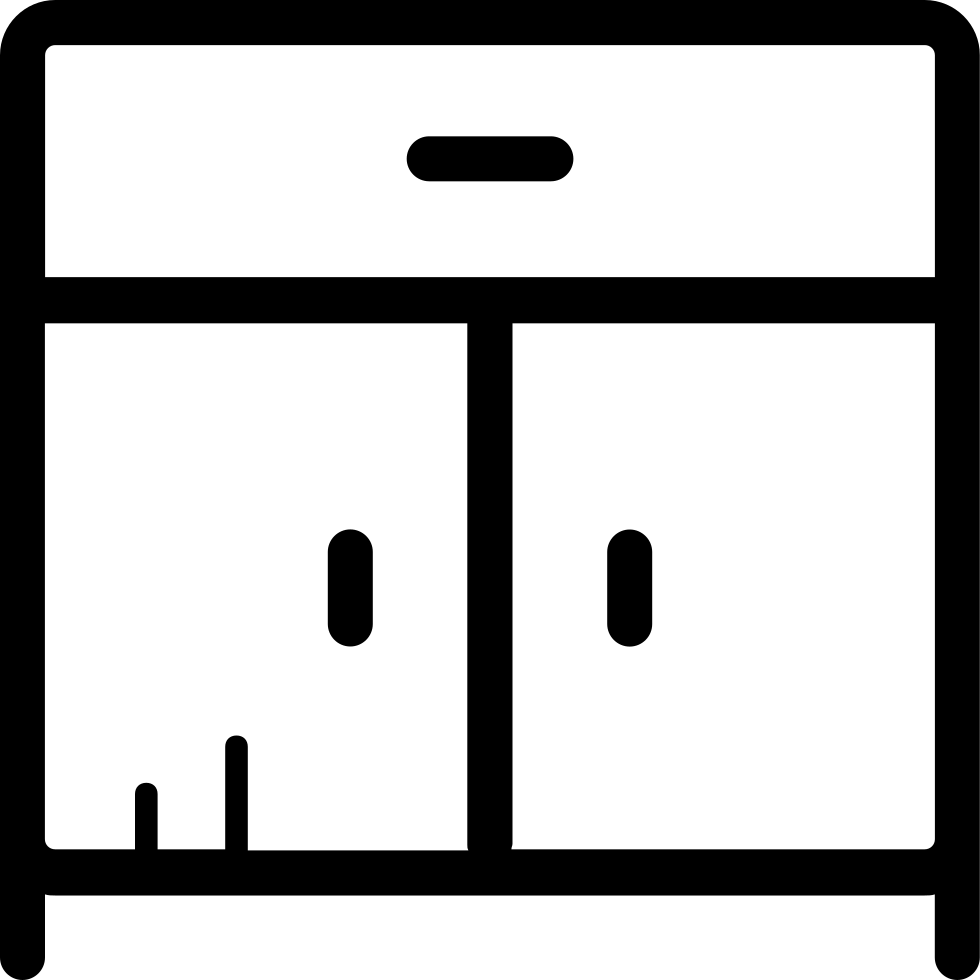 Kitchen Cabinet Comments - Kitchen Cabinet Icon (980x980)