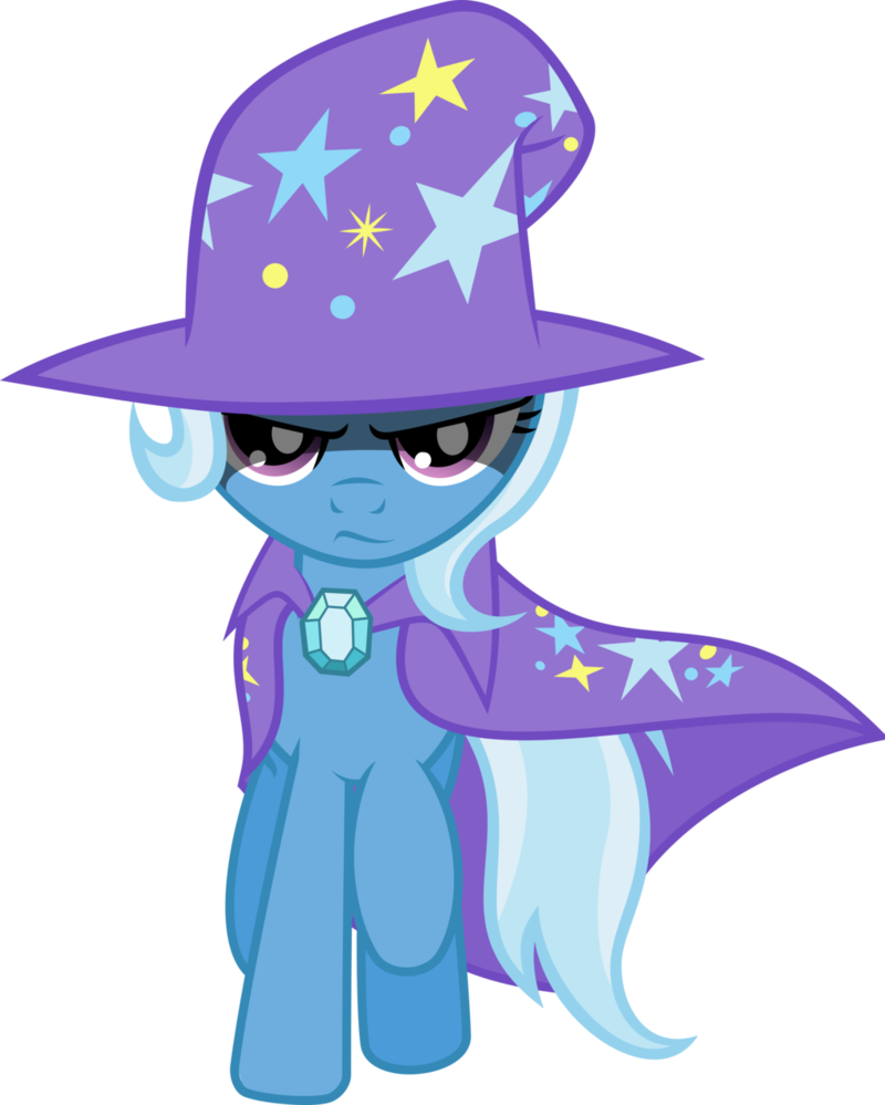 Trixie By Ninga-bob - Mlp Trixie Vector (800x999)