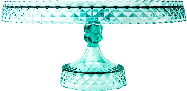 Aqua Cake Stand - Cake (600x294)