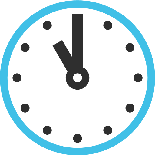 Clock Face Eleven Oclock - Circle (512x512)