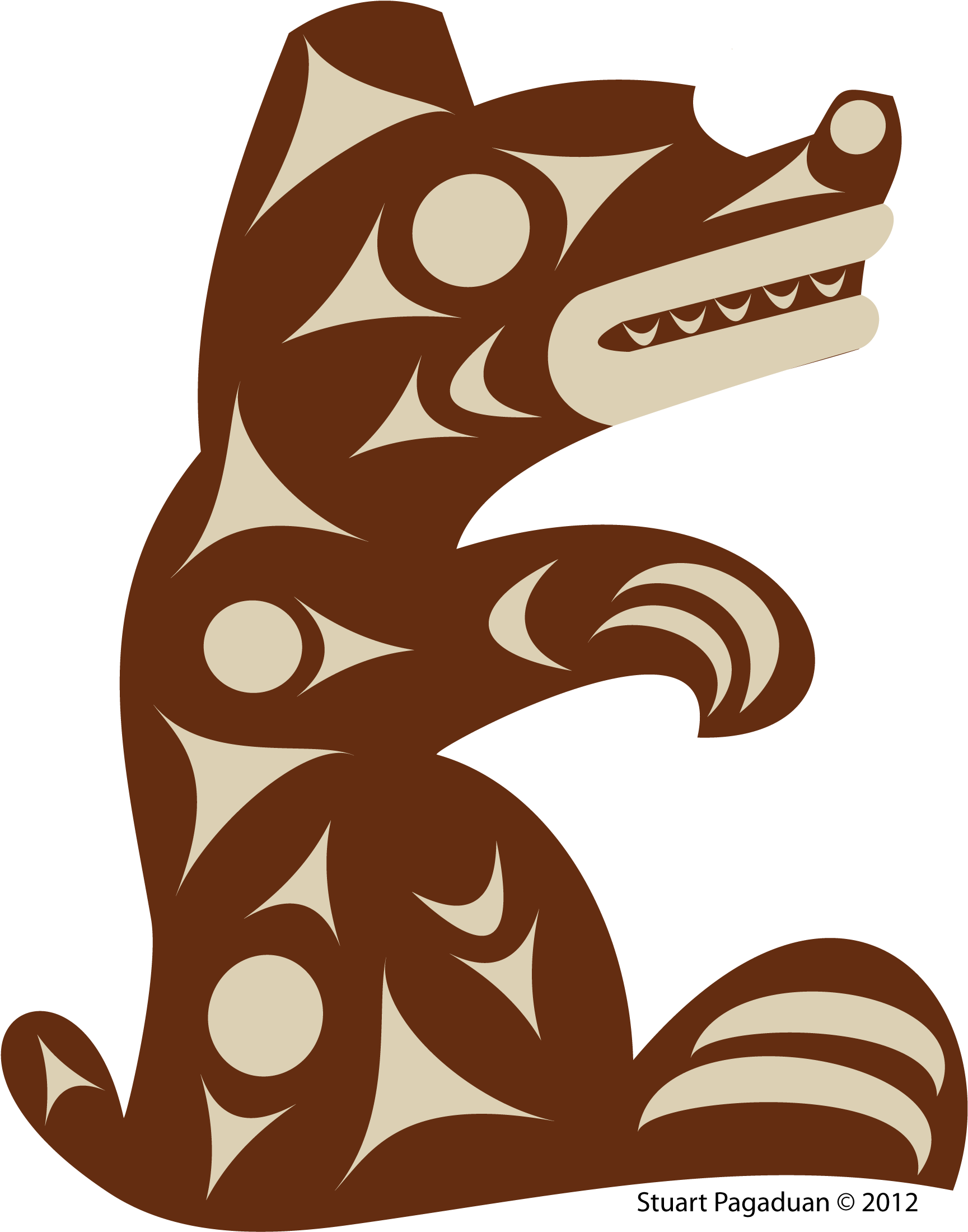 Bear-speuth - Coast Salish Bear Art (2034x2224)
