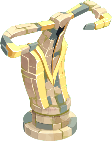 Xelor Statue - Xelor Statue (392x477)