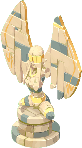Sacrier Statue - Statue (286x477)