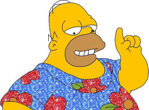 Transparent Gif The Simpsons (522x387)