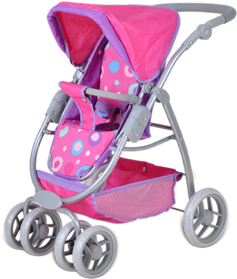 Princess Blue - Knorr Toys Knorr90715 Combi Coco Pink Splash Doll Pram (890x534)