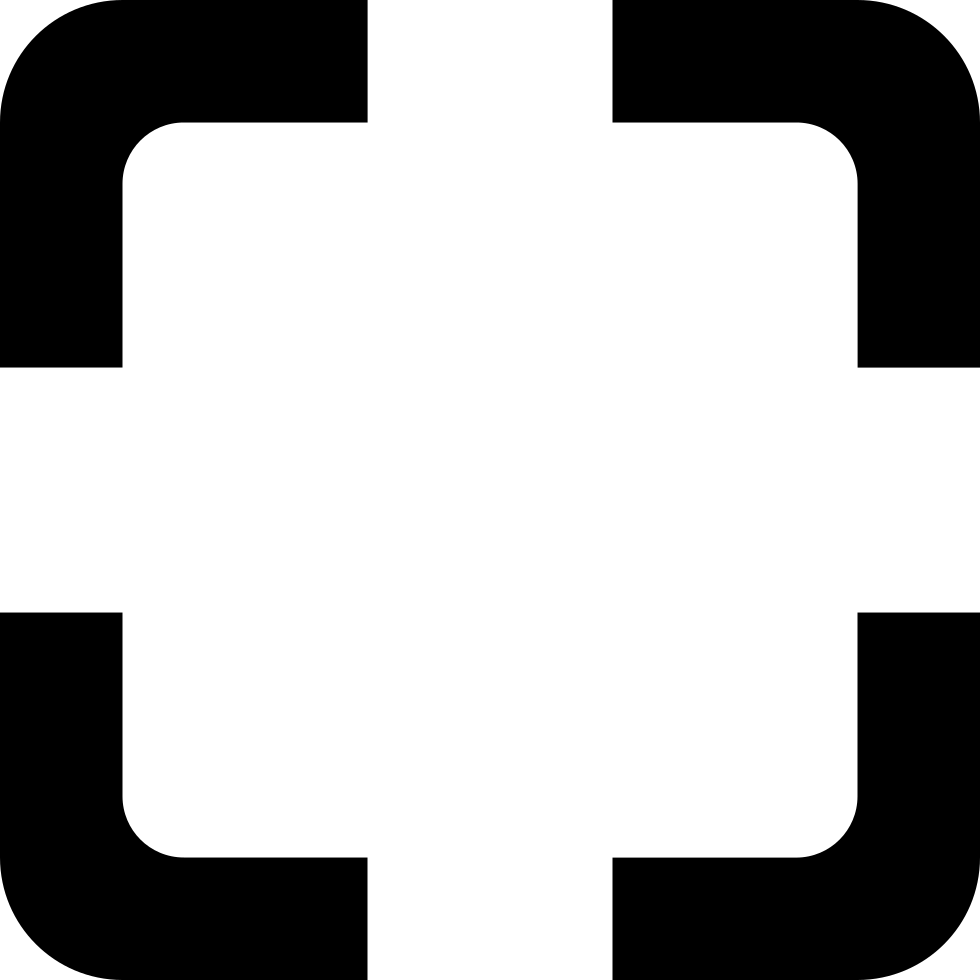 Rounded Corners Interface Square Symbol Comments - Round Corner Square Png (980x980)