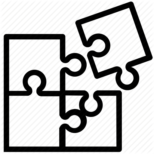 Puzzles Icon - Jigsaw Icon (512x512)