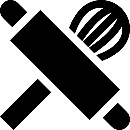Rolling Pin Free Icon - Emblem (512x512)