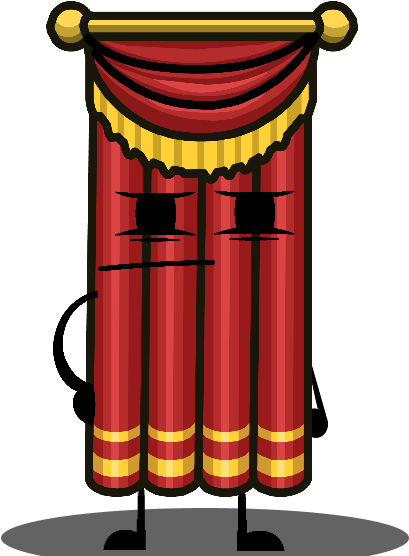 Theater Curtains - Illustration (800x600)