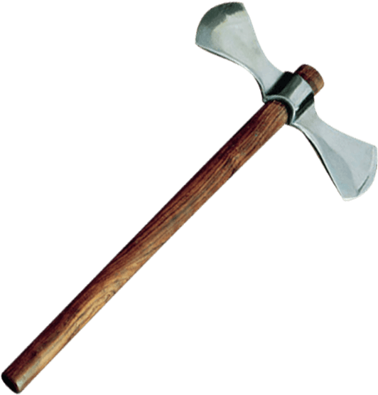 Double Headed Viking Axe - Dane Axe (555x555)
