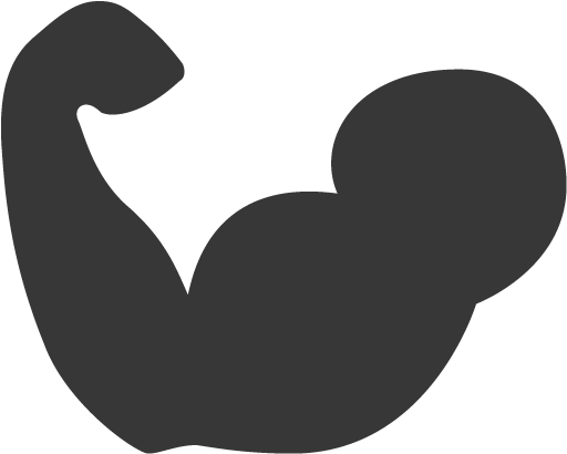 Bicep Strength 256 X 256 - Portable Network Graphics (612x792)