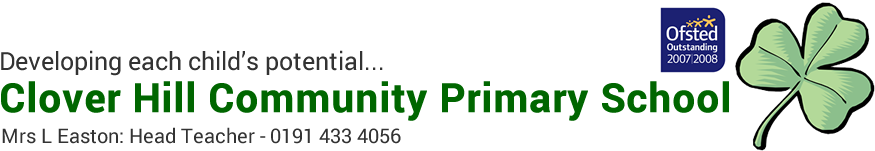 Clover Hill Primary School - Shamrock (906x208)