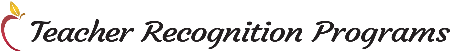 Teacher Recognition Programs - Teacher (1845x215)