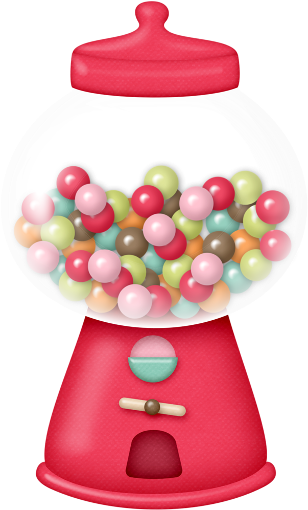Bubble Gum Machine - Gumball Machine (618x1024)