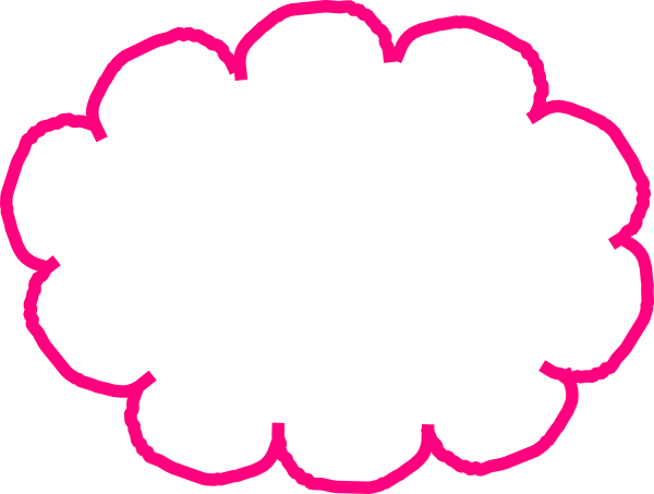 Cloud Clipart Bubble - Content Marketing (600x453)