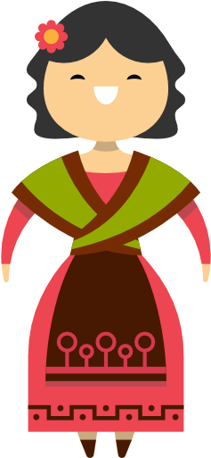 Spanish Culture Cliparts - American People Icon Png (512x512)