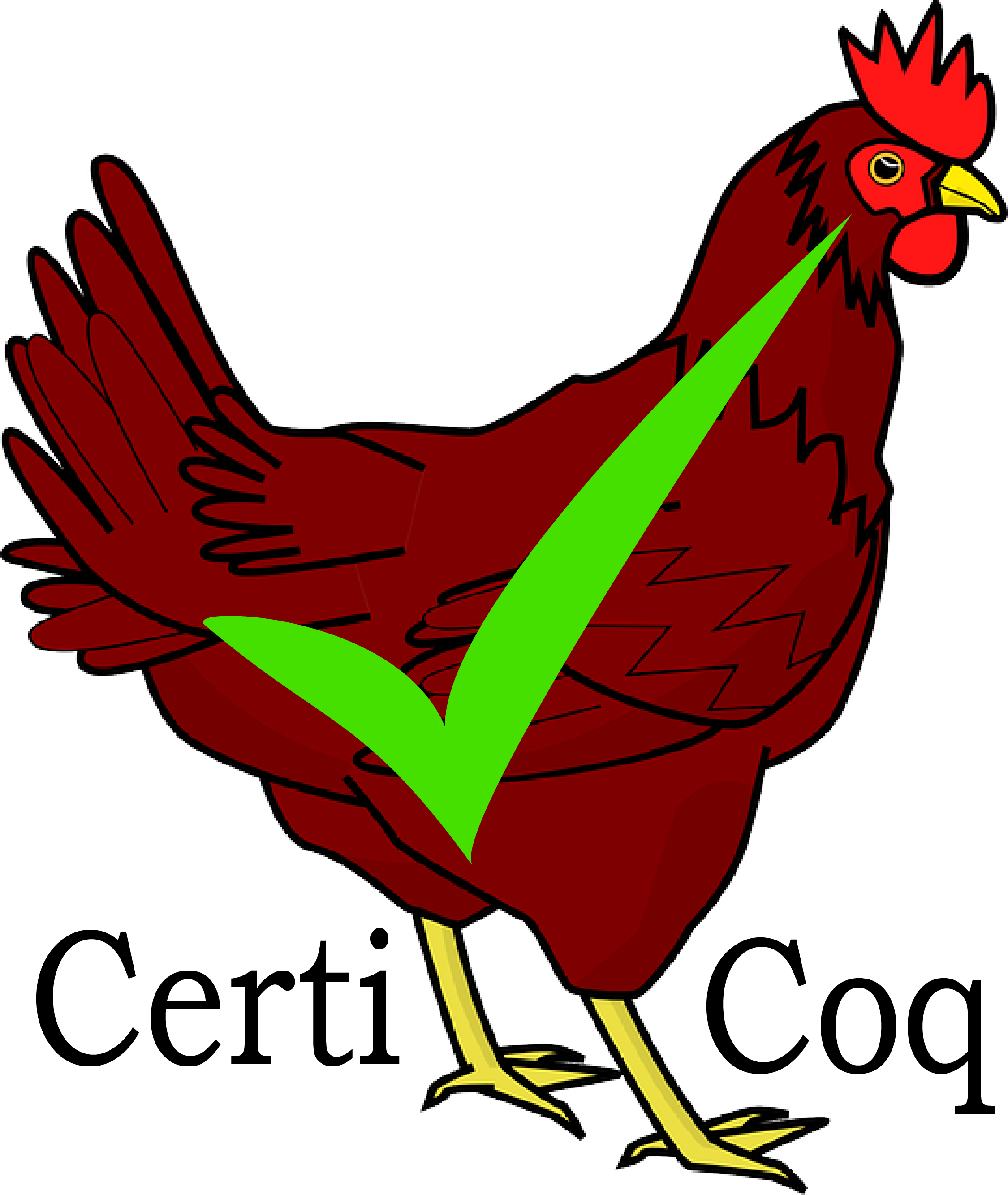 Certicoq - Hen Clipart (2250x2667)