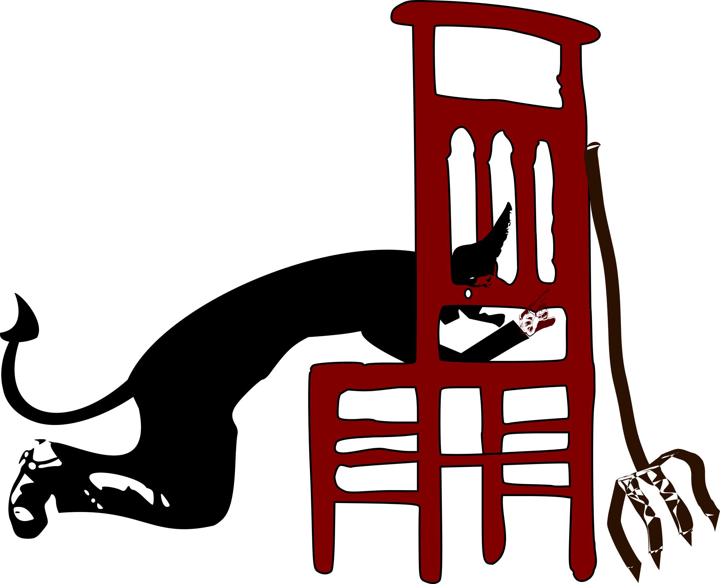 Asking For Pardon - Clip Art (2400x1947)