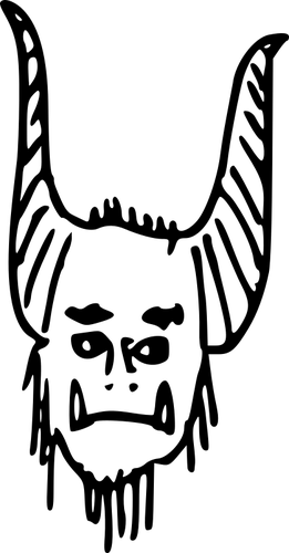 Little Devil Drawing Public Domain Vectors - Drawing (261x500)