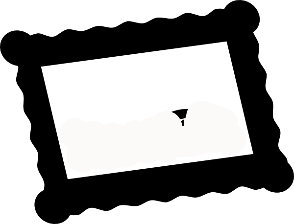 Empty Frame Clipart - Empty Photo Frame Clipart (600x458)