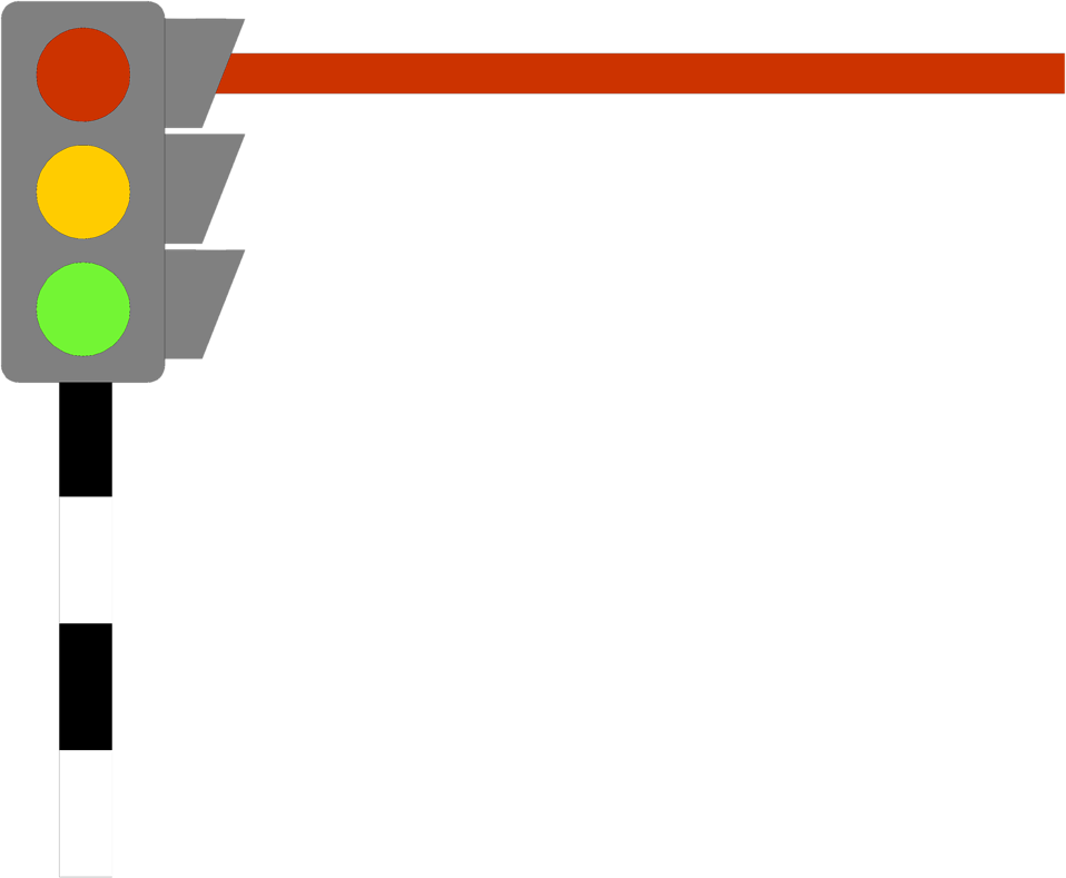 Traffic Border Clipart - Traffic Light (958x789)