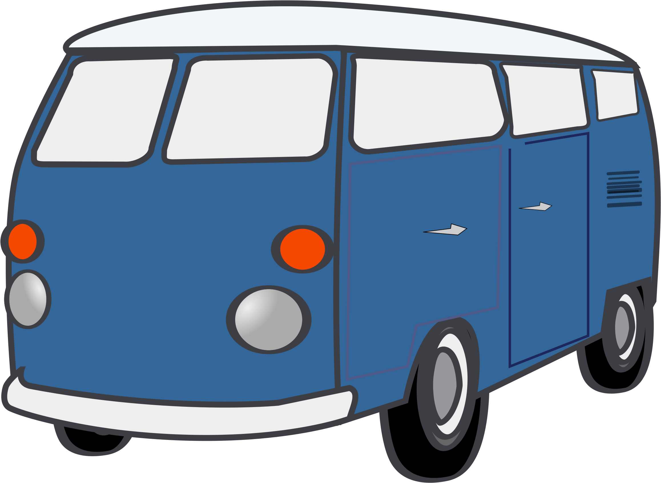 Van Clip Art (2400x2112)