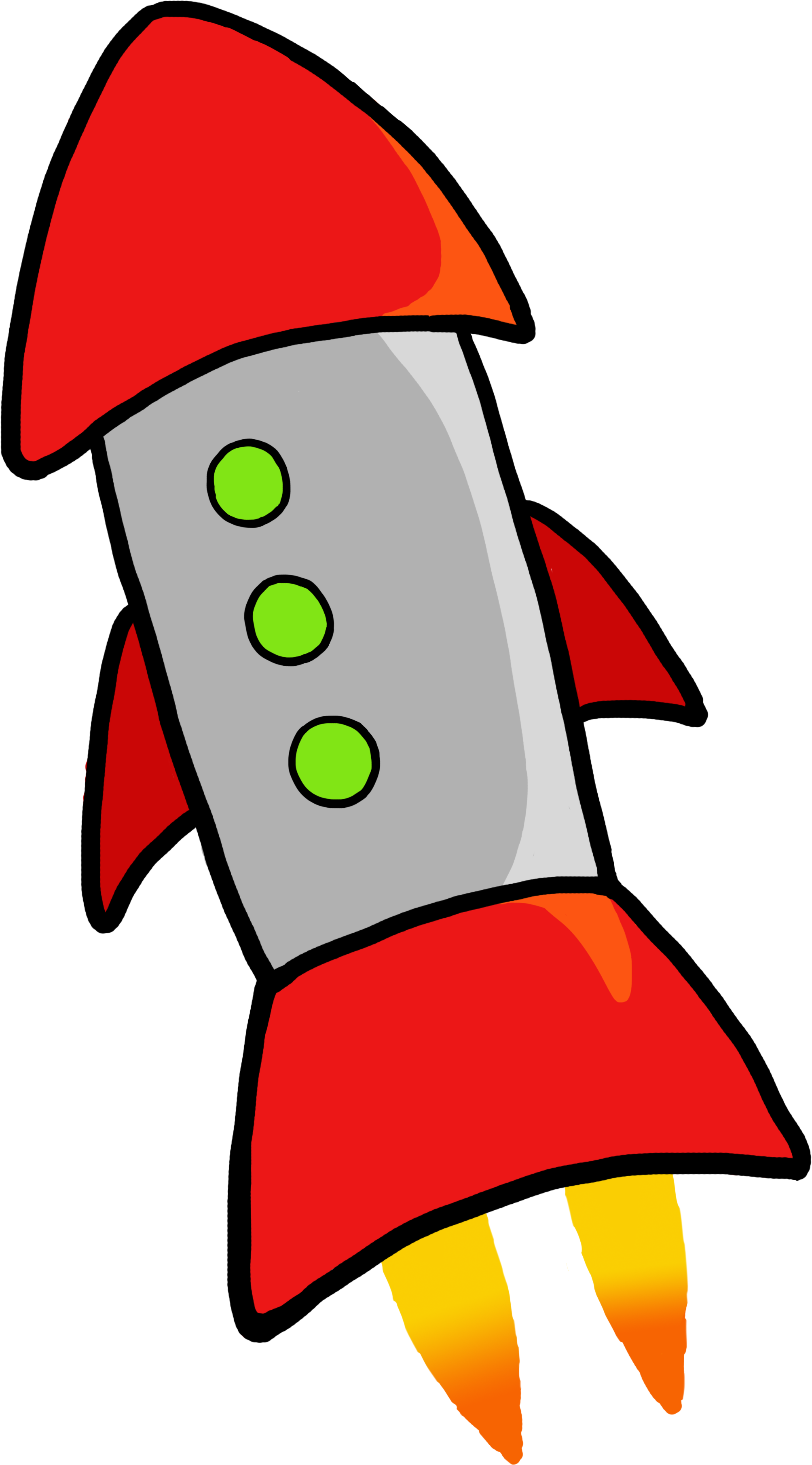 Rocket Clip Art Free Free - Rocket Clipart Png (3000x4000)
