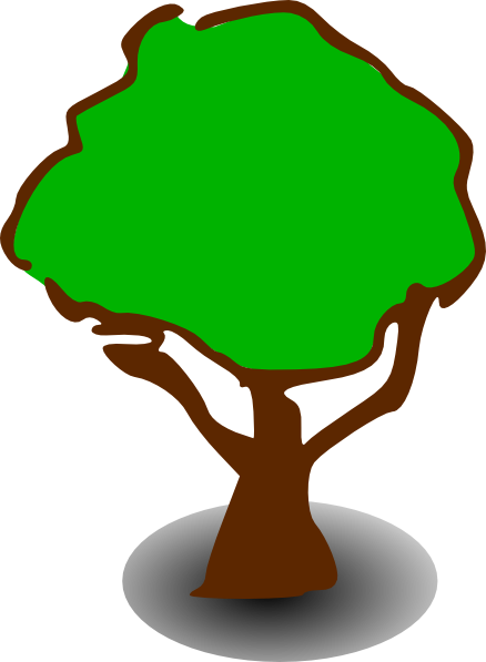 Free Vector Treerpg Map Elements Clip Art - Forest Clipart (438x597)