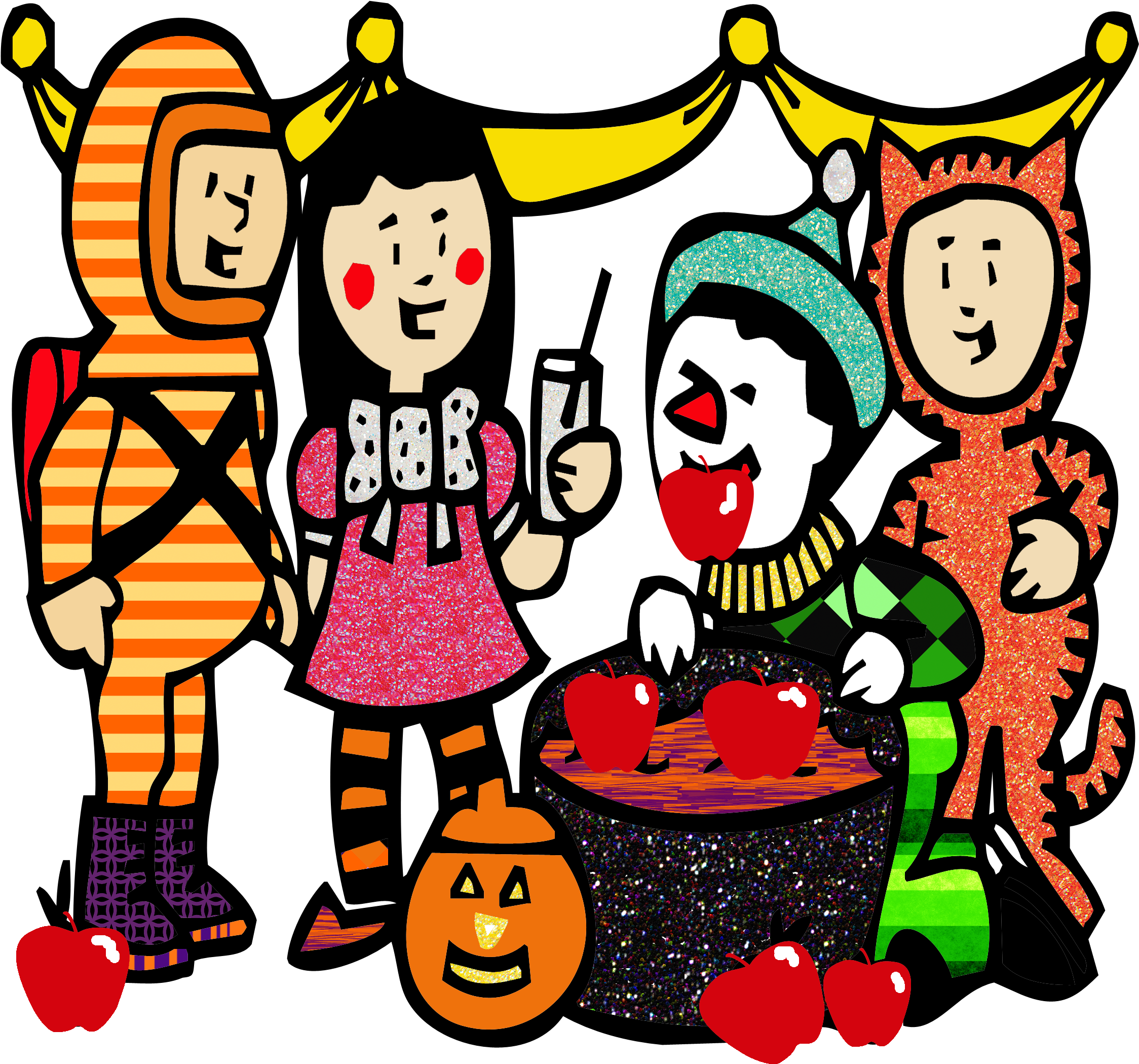 Halloween Clip Art (2717x2263)