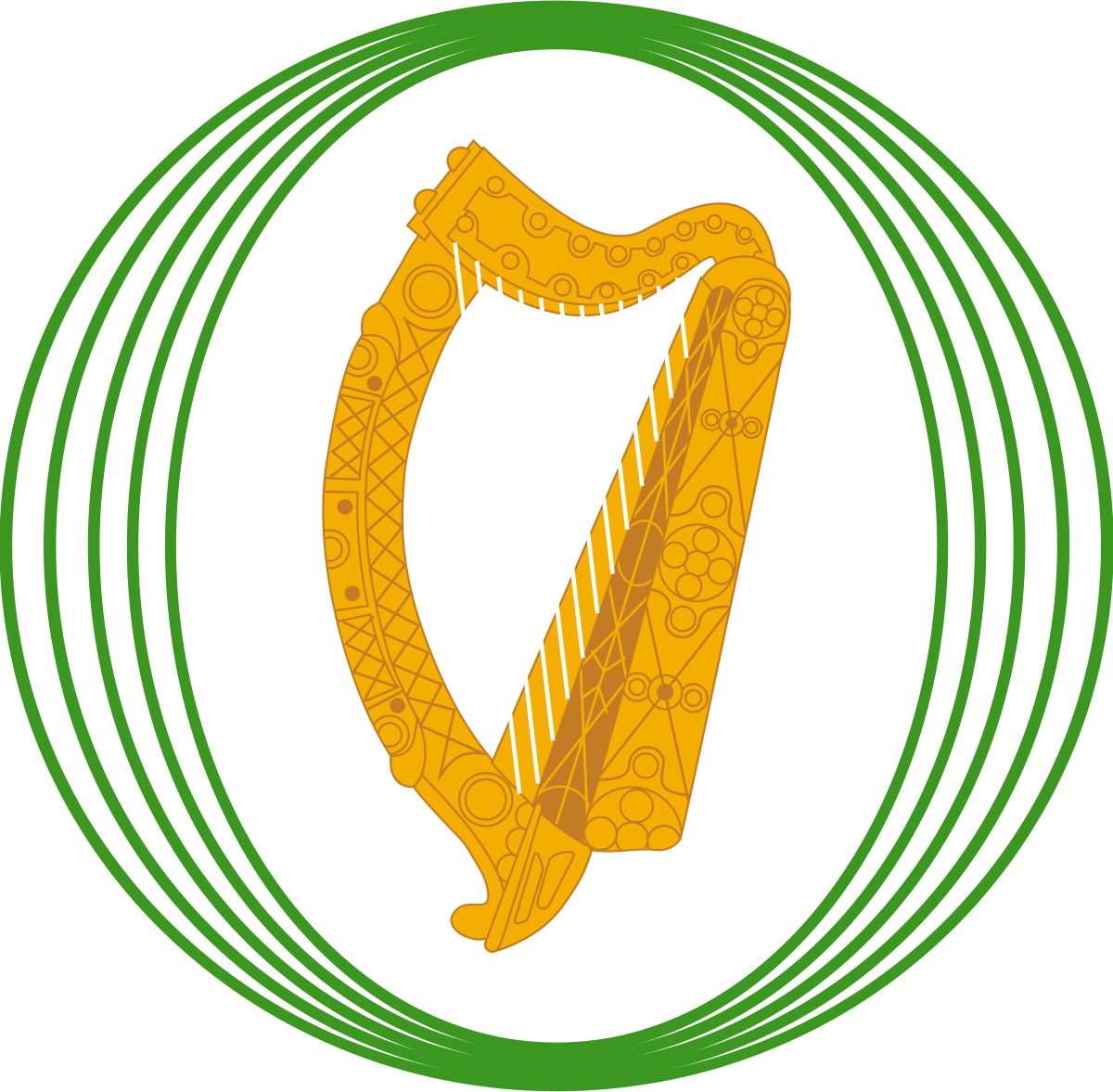 Harp Symbol Svg (2000x1962)