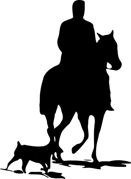 Horse Silhouette (432x593)