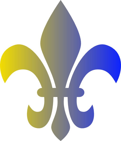 Fleur De Lis Clip Art (510x596)